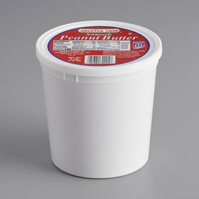 Bulk Smooth Peanut Butter 5 lb. Tub