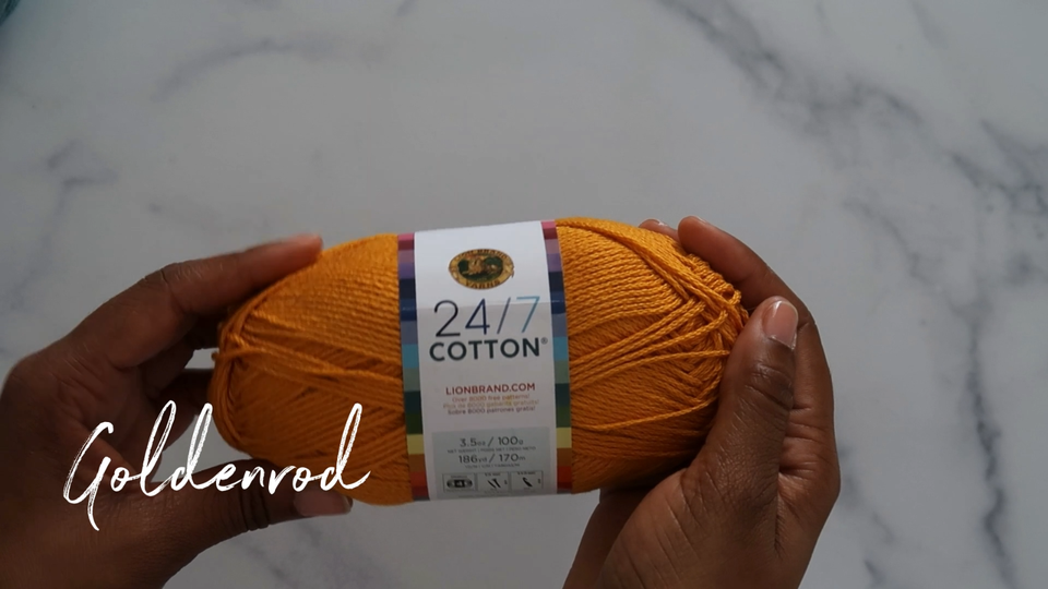 Lion Brand 24/7 Cotton – Gomitolo Di Cotone Mercerizzato Peso Medio – Colore Magenta – 100g/186m