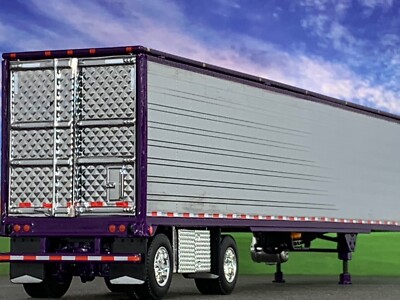 1/64 DCP CHROME/PURPLE 53' UTILITY 3000R THERMO KING REEFER