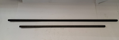 ASSORTED LOT OF 5/8"-11 FULLY THREADED STEEL RODS 36-1/8" & 27-3/16" LOT OF 2
