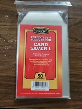 CBG Max Pro Perfect Fit Cover Sleeves Snug Fit for Card Saver 1 - 50ct Pack