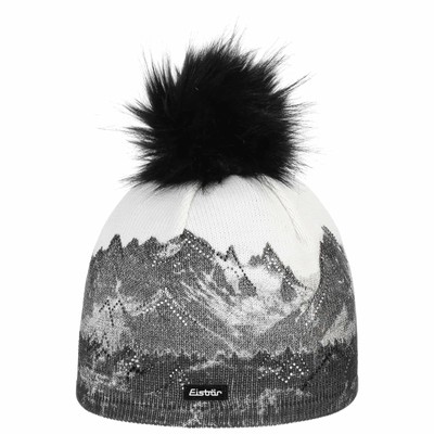 Eisbär Draw Lux Crystal Mountain Mütze Pudelmütze Wintermütze Beanie Damenmütze