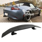 For Mazda MX-5 Miata 120cm Rear Boot Trunk Spoiler Tail Wing Carbon Fiber Black