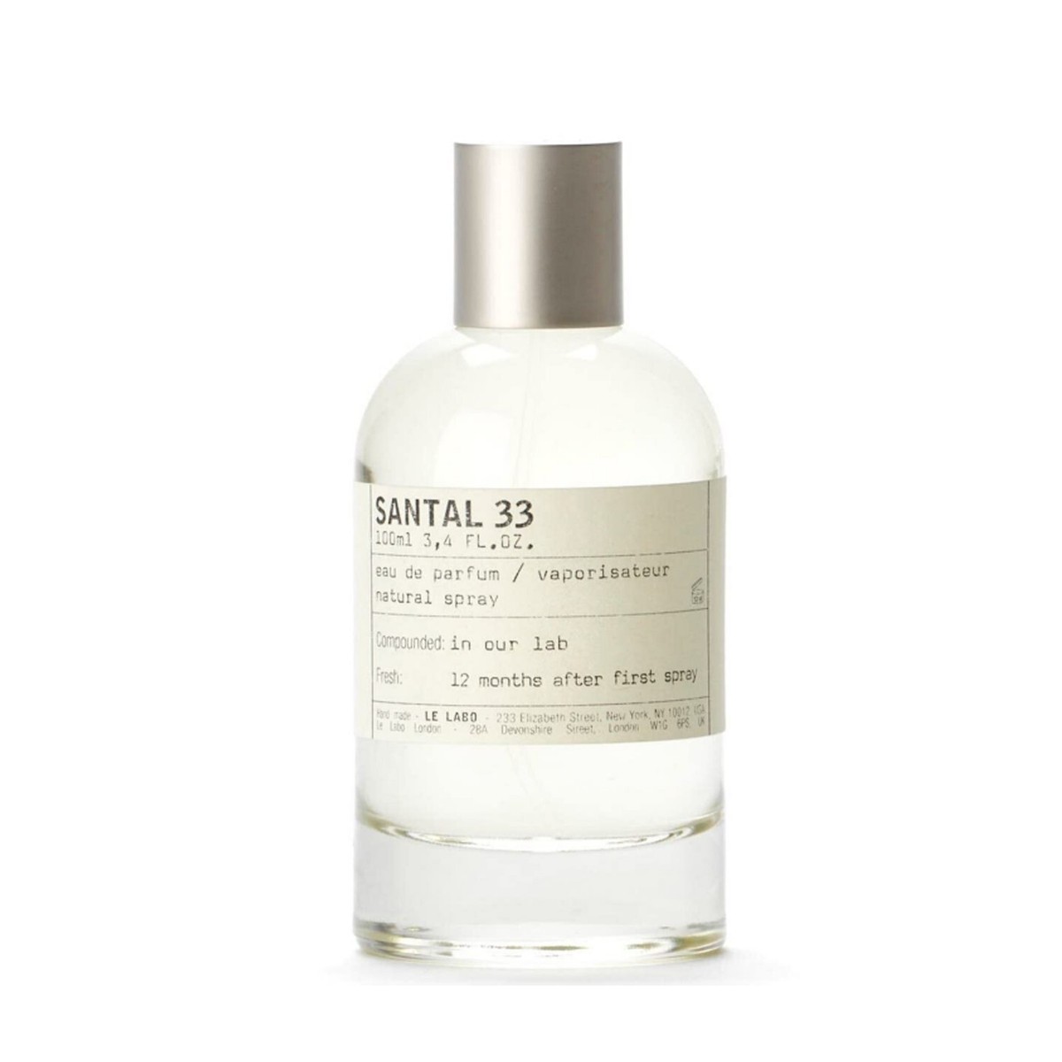 Le Labo Santal 33 for Unisex Eau de Parfum Spray 3.4oz Never Used