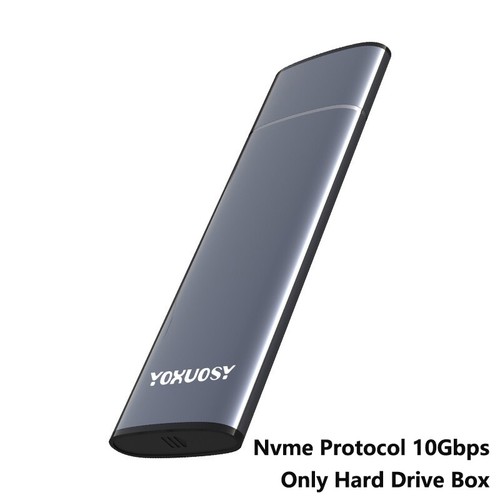 Metal External M2 NVMe SSD Enclosure 10Gbps PCIe SSD Case Portable M.2 Disk Box - Afbeelding 14 van 14