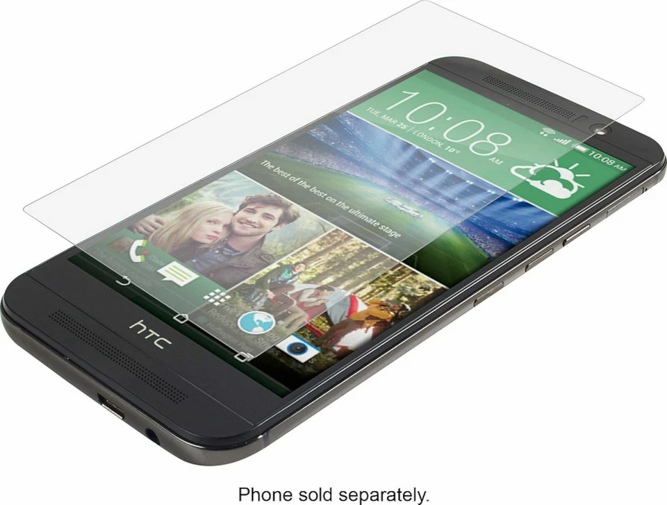 NEW Zagg InvisibleShield HD Clear Screen Protector for HTC One M9 Case Friendly - Image 2 of 2
