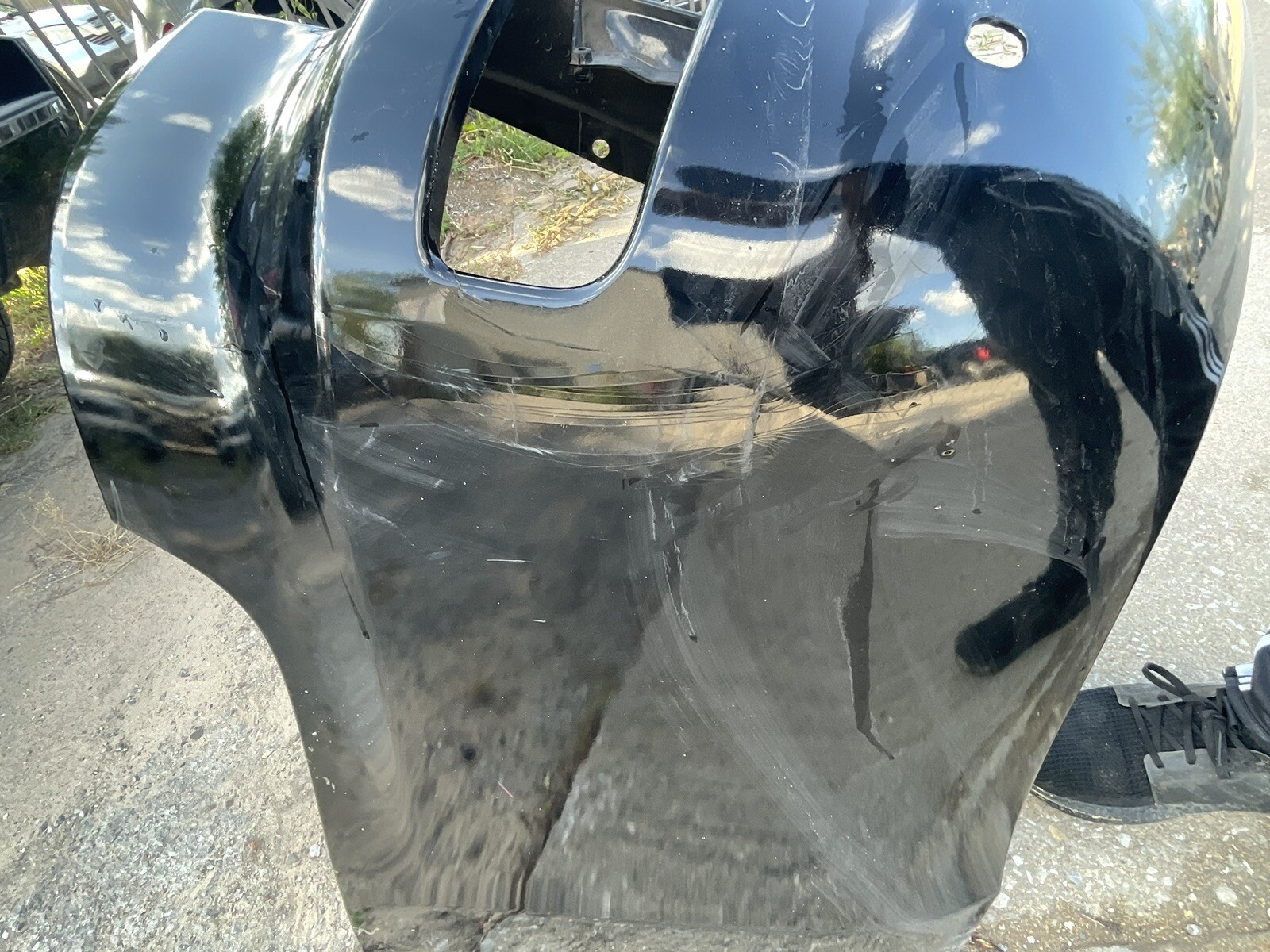 2012-2015 Lexus LX570 Rear Bumper Cover OEM USED P/N 52159-60630