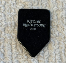 Ritchie Blackmore Guitar Pick 2011 Tour Deep Purple Rainbow Blackmore's Night