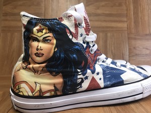 wonder woman chuck taylors