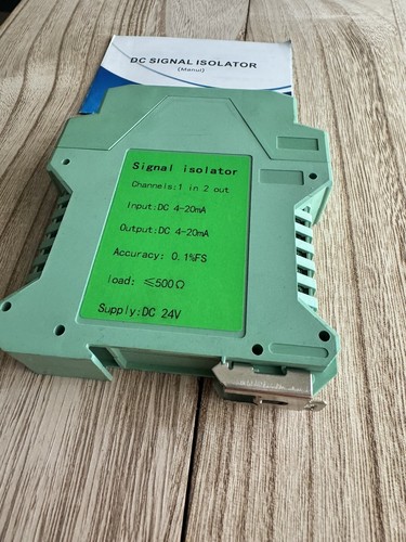 Transmisor aislador de señal de corriente DC24V 4-20mA PLC detectar acondicionador de señal 4 - Imagen 3 de 3