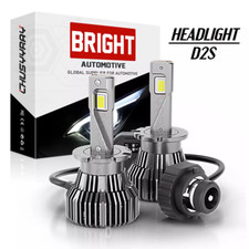 For Infiniti QX60 QX70 Q40 Q60 QX80 QX56 2X D2S LED Headlight Bulbs Hi/Lo beam