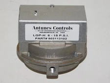 New Antunes Controls 803113102 LGP-H 6-15psi Low Pressure Gas Pressure Switch