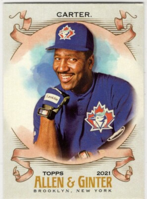 2021 Topps Allen & Ginter Baseball Joe Carter No. 17 Toronto Blue Jays