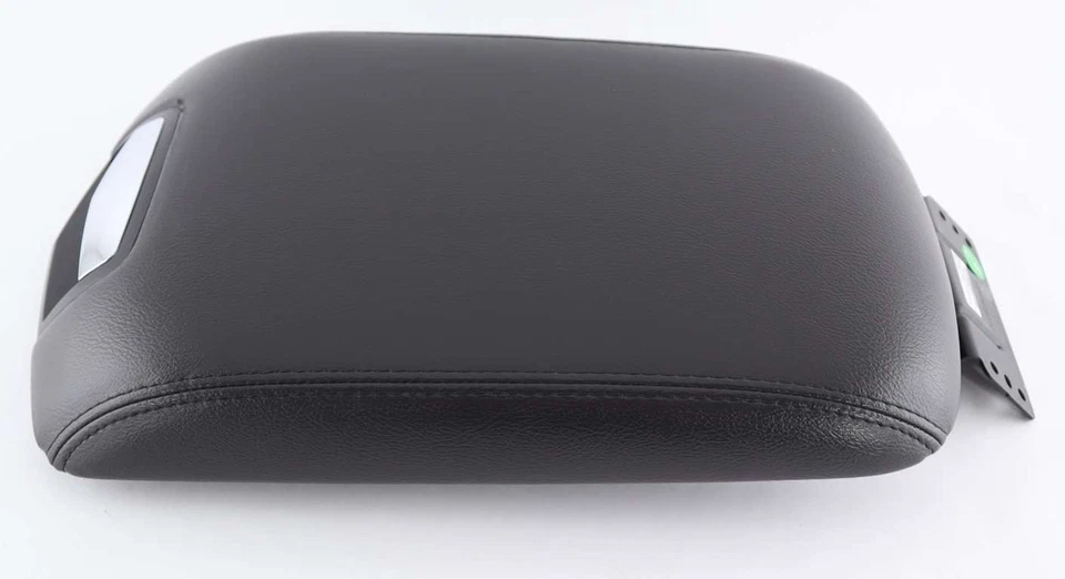 10 - 19 Lincoln MKT TRASEIRO 2ª fileira console tampa de armazenamento apoio de braço couro preto - Imagem 4 de 4