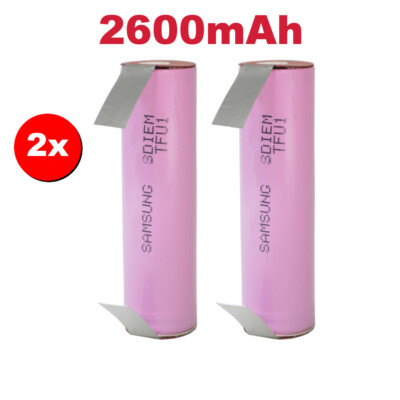 2x AKKU 2600mAh  3,6V für Bosch PSR Select Black&Decker BDCS36G Einhell BG-CG