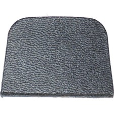 Cir-cut Strike Plate Black Leather Cir-cut Strike Plate Black Leather