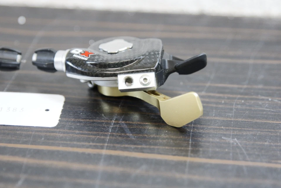 SRAM X0 Trigger Schalthebel 3x9 Satz Kult Retro Gold Golden Nugget OHNE Schellen - Bild 4 von 4