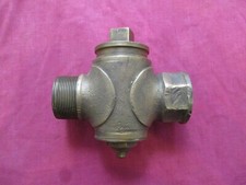 vintage portable steam engine traction engine large brass tap  original old part