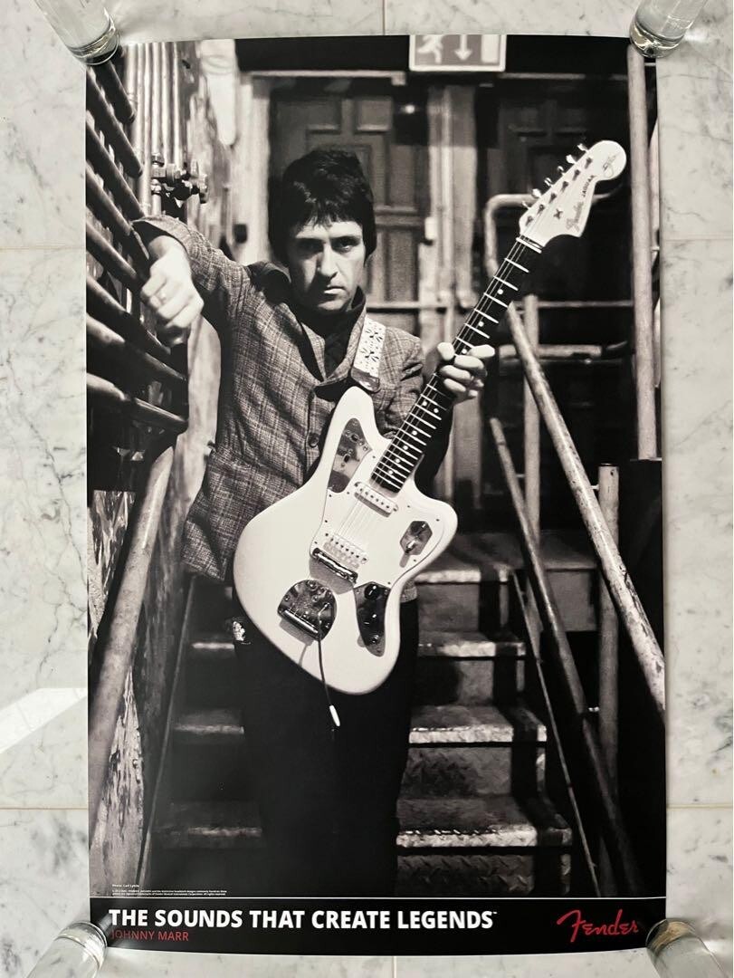 FenderUSA非売品ポスター12枚セット Fender USA Dealer promo Posters Set of 8 Kurt Cobain Jimi Hendrix