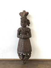 Antica Scultura Etnica Intagliata Su Legno Arte Africana Statuina