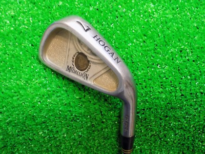 Mens RH Ben Hogan Medallion 7 Iron Frequency Matched FM 4.5 Steel Golf Club