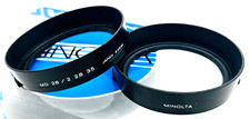 Minolta Lens Hood/Shade for MD 28mm,F2.0 f3.5 Lens, 49mm snap-on