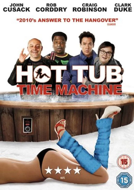 HOT TUB TIME MACHINE NEW REGION 2 DVD