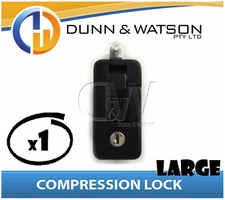 Large Black Compression Lock / Handle / Latch (Pop Omega Trailer Canopy ) x1