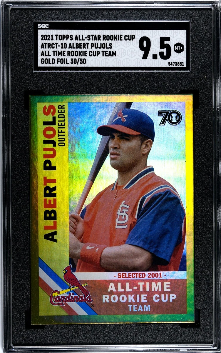 Topps Albert Pujols Grade 9.5 Baseball Sports Trading Cards