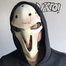 Gane Overwatch Reaper Cosplay Mask OW Halloween Prop Helmet Party Accessory Gift