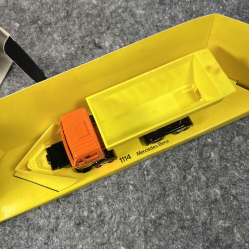 Corgi 1114 Mercedes Benz Snow Plow EXC in Damaged Box - Picture 11 of 14