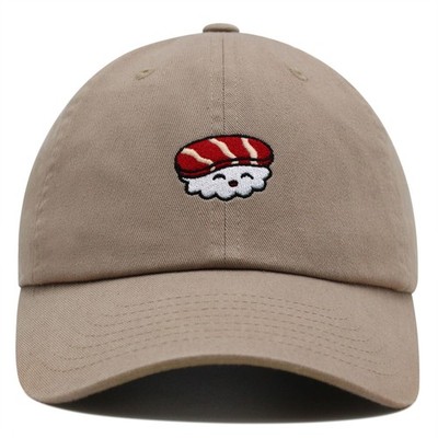JPAK Sushi Premium Dad Hat Soft Cotton Breathable Foodie Chef