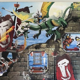 Lego Troll Warship 7048 Box only Castle Fantasy Era Kingdoms no Set or Minifigs