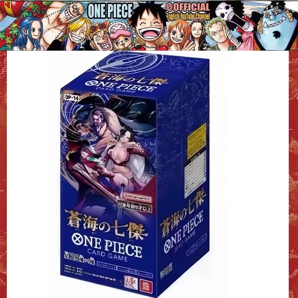 One Piece TCG Card OP01-OP15 Japanese Sealed Booster Box One Piece