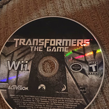 Activision Transformers: The Game Nintendo Wii 2007 T-Teen Transformers Series