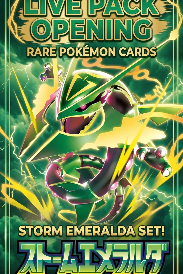 Storm Emeralda - Pokemon Rips - 5 Sets