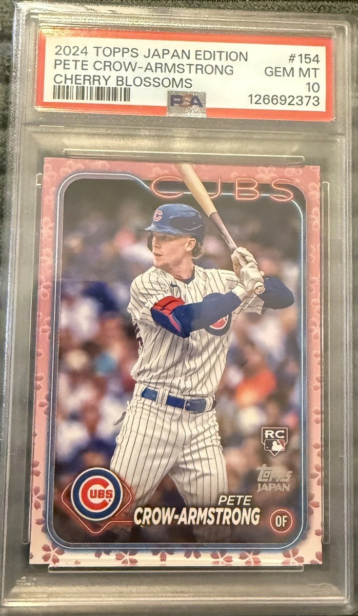 2024 Topps Japan Edition - Pete Crow-Armstrong #154 Cherry Blossom