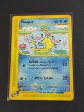 Pokemon TCG Wooper Non-Holo Aquapolis E-reader 117/147 WOTC Vintage 2002  on eBay