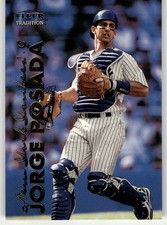 1999 Fleer Tradition Jorge Posada #514 New York Yankees