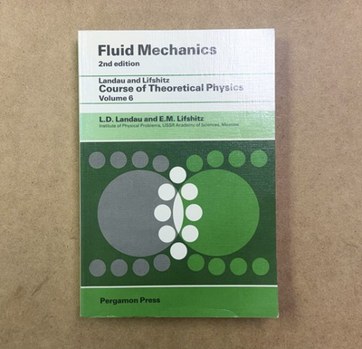 #ad Fluid Mechanics 2nd Edition Landau amp; Lifshitz Theoretical Physics Vol 6 1987 PB $59.84