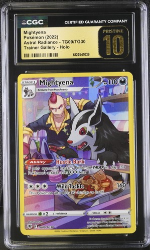 Mightyena graded CGC 10 for sale on eBay