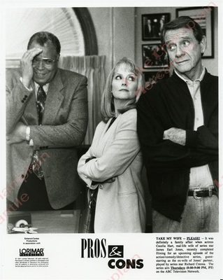 #ad PROS amp; CONS Press Photo #01 8X10 JAMES EARL JONES richard crenna $15.98