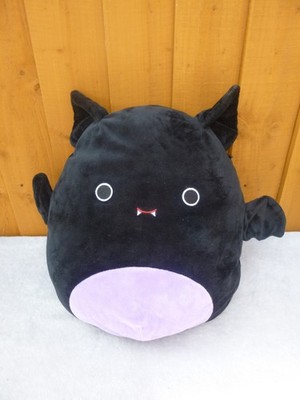 Squishmallows Halloween lila schwarz Betty Vampir Fledermaus weiches Plüschtier 12 Zoll