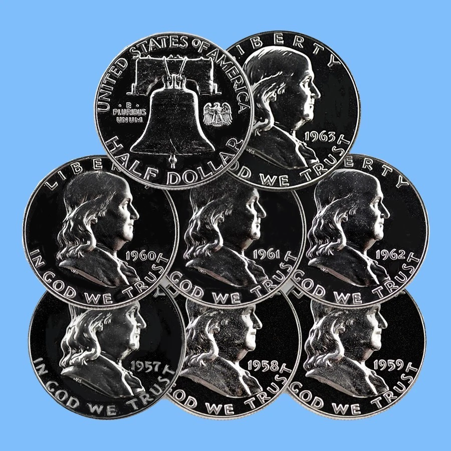 Franklin Half Dollars (1948-1963) for sale | eBay