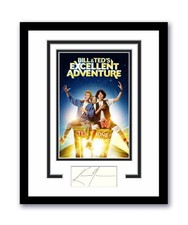 Bill & Ted's Keanu Reeves Autographed Signed 11x14 Framed Photo ACOA
