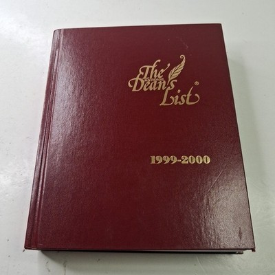 The National Dean's List 1999-2000 23rd Edition Volume II Hardcover 