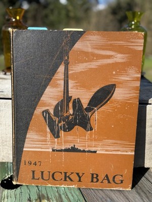 1947 Lucky Bag US Naval Academy Yearbook Jimmy Carter Mention