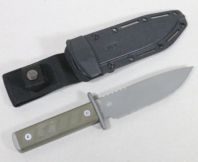 Zero Tolerance Knives ZT 0006 Fixed Blade Knife OD Green CPM-3V w/ Sheath