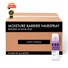 John Frieda Frizz Ease Moisture Barrier Firm Hold 2 Fl Oz Pack of 12 , Clear