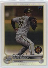 2022 Topps Chrome NPB Nippon Professional Baseball Refractor Yuto Suzuki #97 oh8